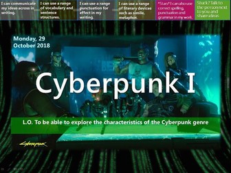 Cyberpunk (Whole Unit 10-12hours!)