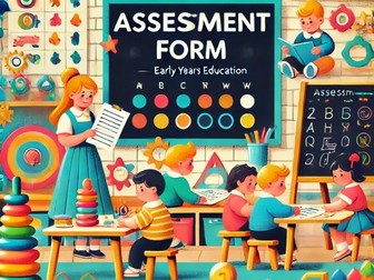 EYFS lesson observation form