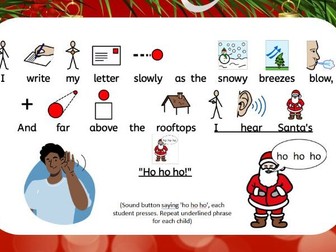 Christmas Sensory Story SLD PMLD Learner