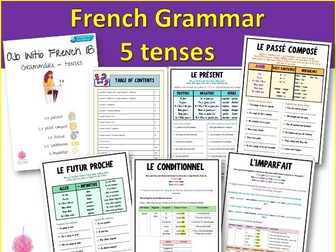 French Grammar Booklet