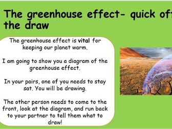 Climate change- Greenhouse effect and causes