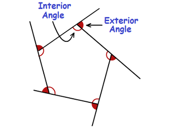 Angles in polygons investigation worksheet