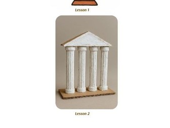 Ancient Greek Art Lesson Pack – Vase Patterns & 3D Columns
