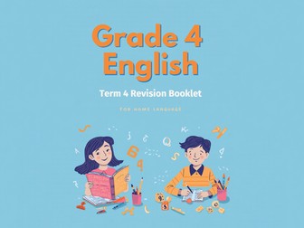 Grade 4 English Home Language Booklet