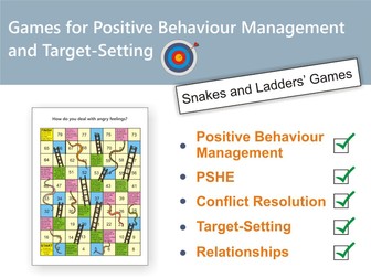 Games for Positive Behaviour Management  & Target-Setting