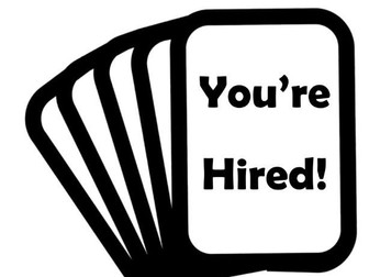 You're Hired! Card Game