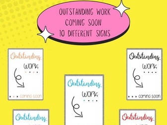 OUTSTANDING WORK COMING SOON - WOW wall printable