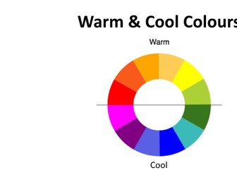 Warm and Cool Colour Theory
