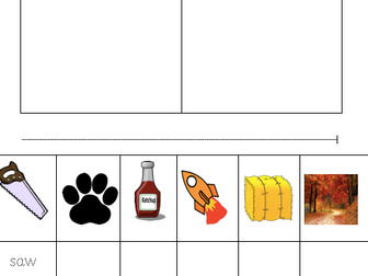 au/aw Cut and Stick Activty