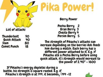 Pika Power!