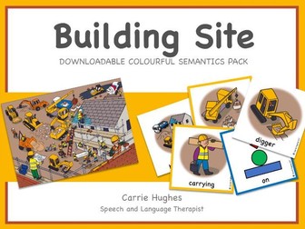 BUILDING SITE - COLOURFUL SEMANTICS