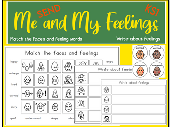 Me and My Feelings SEND and KS1