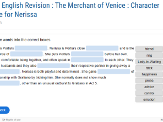 GCSE English Revision : The Merchant of Venice