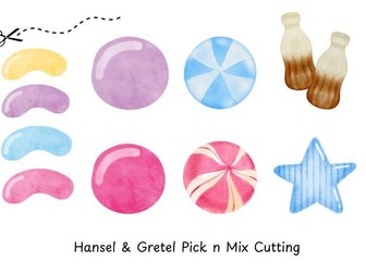 Hansel & Gretel Pick 'n'  Mix Sweet Cutting