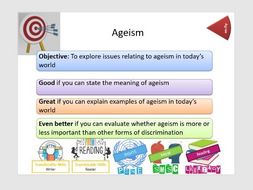 Prejudice & Discrimination: Ageism / Age Discrimination - Whole Lesson ...
