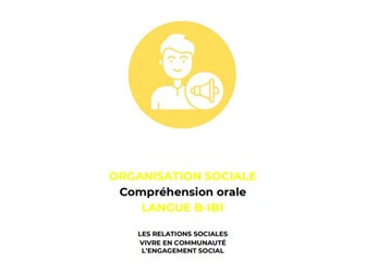 French Social Organisation IB1 Language B Listening Comprehension