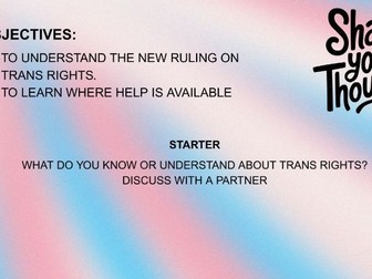 Trans rights Discussion