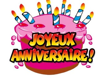 Y7 - Mon anniversaire - Birthday in French