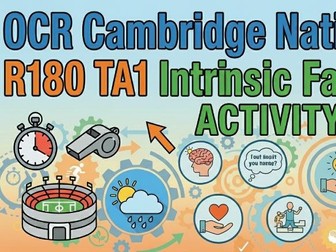 R180 TA1 Intrinsic Factors Activity Pack