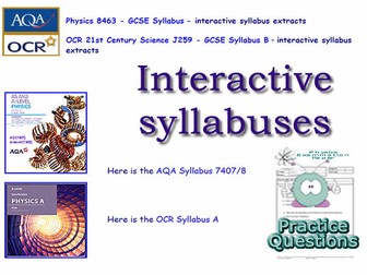 Interactive syllabus