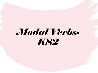 Modal Verbs -KS2