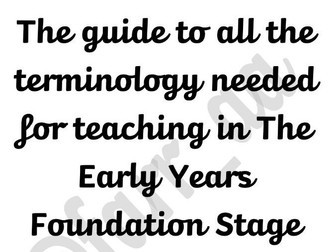 EYFS (Early Years Foundation Stage) Guide