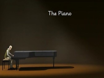 The Piano – Narrative Poetry Year 6 Writing Unit