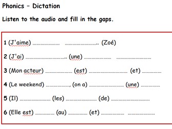 New French AQA Higher GCSE Module 1 Unit 5 Qu'est-ce que tu as fait ?