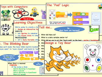 SCRATCH V - Design a toy (Scratch v3)