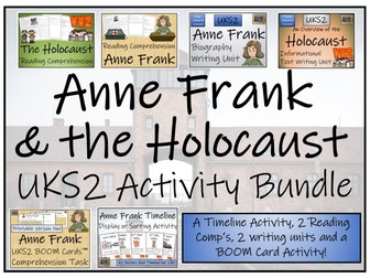 UKS2 The Holocaust & Anne Frank Bundle