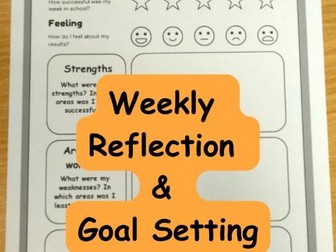Wellbeing Reflection- Confidence Building