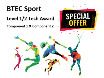BTEC Tech Award in Sport (2022) Component 1 & Component 2