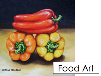 Food Art Project - GCSE