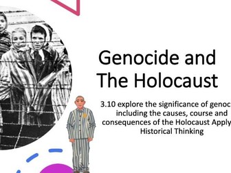 THE HOLOCAUST and Genocide Junior Cycle History - Full Powerpoint LO Based