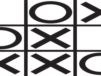 Noughts and Crosses scheme of work.