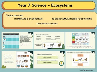 Year 7 Science - Ecosystems