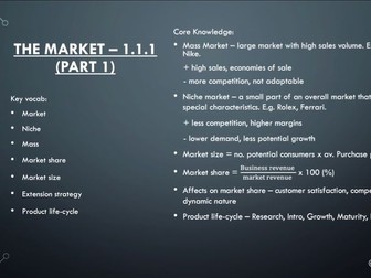 Edexcel A level Business Revision PowerPoint