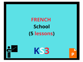French school subjects