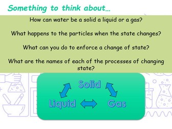 Investigating States of Matter KS3 Powerpoint