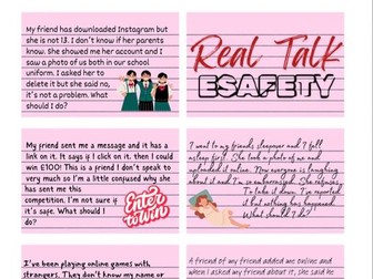 Real Talk Cards - Esafety