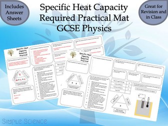 Specific Heat Capacity Required Practical Mat - AQA GCSE Physics