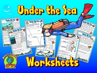Under The Sea - Worksheets