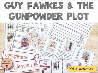 Guy Fawkes And The Gunpowder Plot - Bonfire Night - KS1