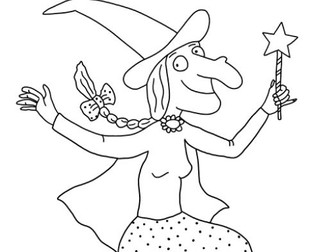 Book Character Colouring Sheets