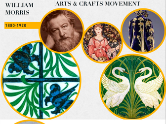 Arts and Crafts Movement William Morris Art History Distance Learning
