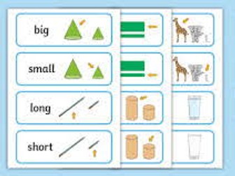 Reception Maths  Talk about Measure and Pattern