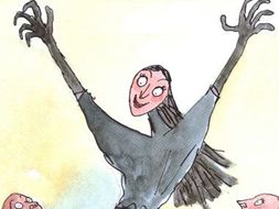 Poetry extract from The Witches by Roald Dahl analysis and writing tasks