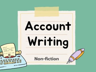 Account Writing