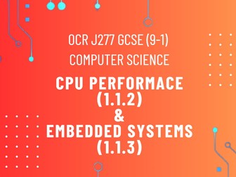 CPU Performance & Embedded systems J277