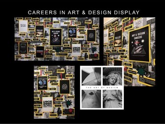 Careers in Art & Design Display